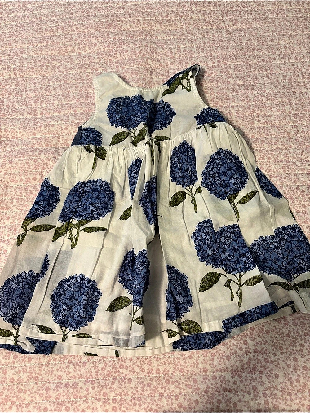 Pink Chicken Hydrangea Dress